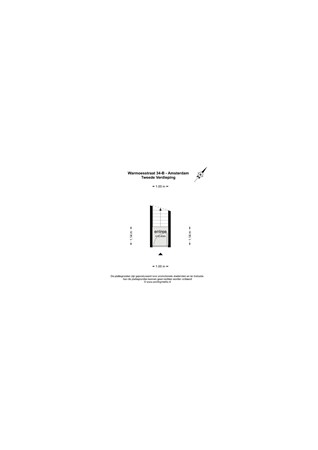 Floor plan - Warmoesstraat 34B, 1012 JE Amsterdam 